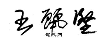 朱錫榮王麗堅草書個性簽名怎么寫