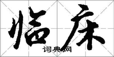 胡問遂臨床行書怎么寫