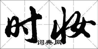 胡問遂時妝行書怎么寫