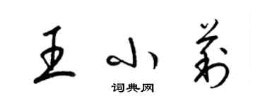 梁錦英王小莉草書個性簽名怎么寫