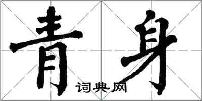 翁闓運青身楷書怎么寫