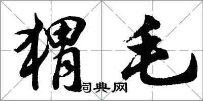 胡問遂蝟毛行書怎么寫