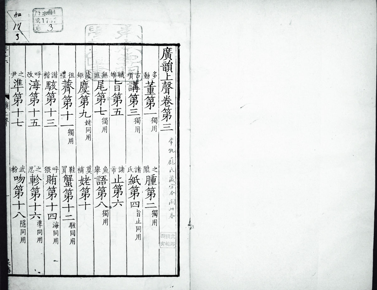 廣韻掃描版第3卷 第03頁