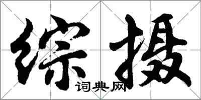 胡問遂綜攝行書怎么寫