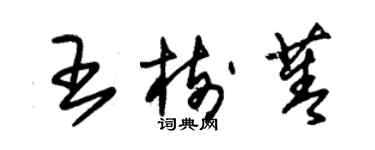 朱錫榮王樹菁草書個性簽名怎么寫