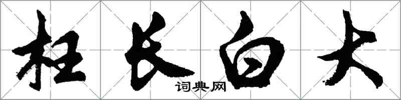 胡問遂枉長白大行書怎么寫