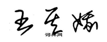 朱錫榮王其娥草書個性簽名怎么寫