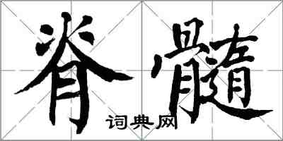 翁闓運脊髓楷書怎么寫