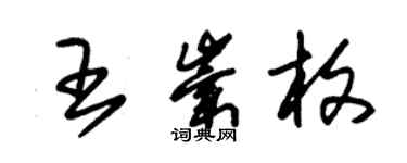 朱錫榮王崇枚草書個性簽名怎么寫