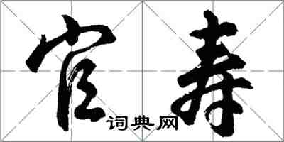 胡問遂官壽行書怎么寫