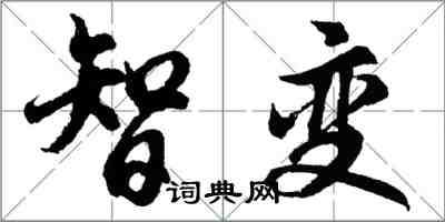 胡問遂智變行書怎么寫