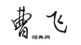 駱恆光曹飛行書個性簽名怎么寫