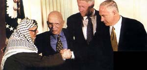 1993年9月13日中東和平進程的里程碑,巴以簽署和平協定_歷史上的今天