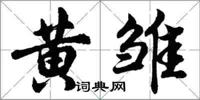 胡問遂黃雛行書怎么寫