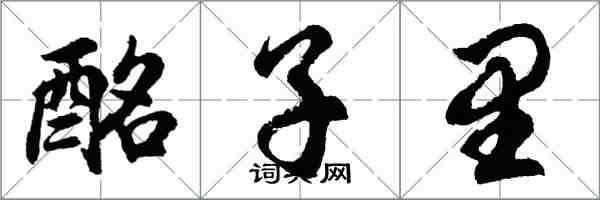 胡問遂酩子裡行書怎么寫