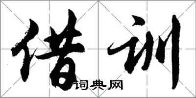 胡問遂借訓行書怎么寫