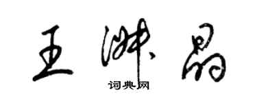 梁錦英王淑晶草書個性簽名怎么寫