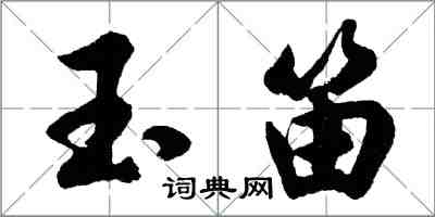 胡問遂玉笛行書怎么寫