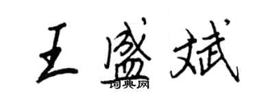 王正良王盛斌行書個性簽名怎么寫