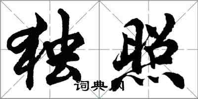 胡問遂獨照行書怎么寫