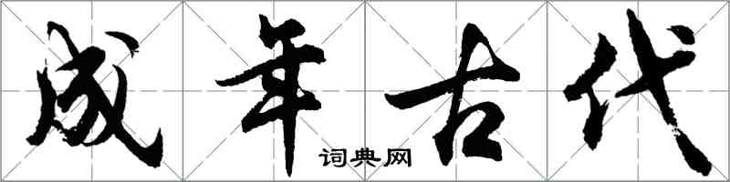 胡問遂成年古代行書怎么寫