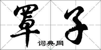 胡問遂罩子行書怎么寫