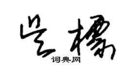 朱錫榮吳標草書個性簽名怎么寫