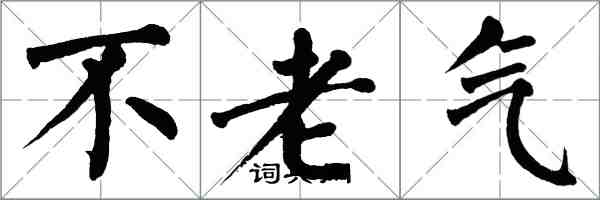 翁闓運不老氣楷書怎么寫
