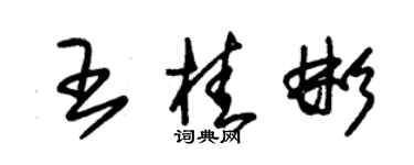 朱錫榮王桂彬草書個性簽名怎么寫