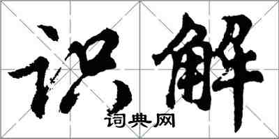 胡問遂識解行書怎么寫