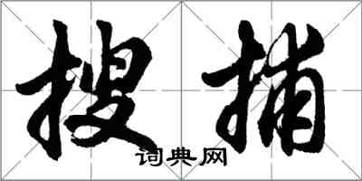 胡問遂搜捕行書怎么寫