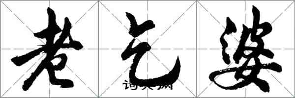 胡問遂老乞婆行書怎么寫