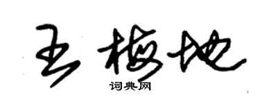 朱錫榮王梅地草書個性簽名怎么寫