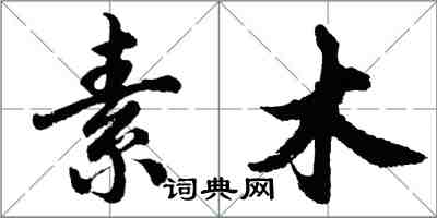 胡問遂素木行書怎么寫