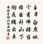 喜雨喜晴俱有賦,樂憂寧止為詩昌 詩詞名句