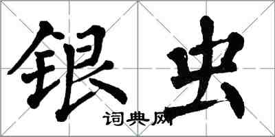 翁闓運銀蟲楷書怎么寫