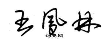 朱錫榮王鳳林草書個性簽名怎么寫
