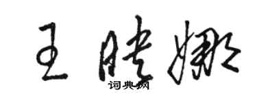 駱恆光王映娜草書個性簽名怎么寫