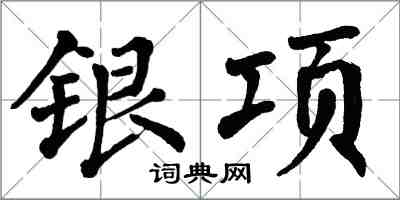 翁闓運銀項楷書怎么寫