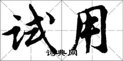 胡問遂試用行書怎么寫