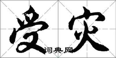 胡問遂受災行書怎么寫