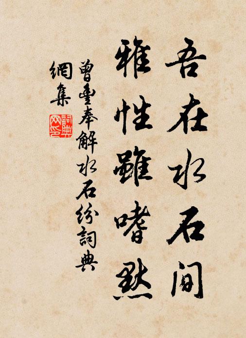 渚雲秋澹泊，庭樹晚蕭森 詩詞名句