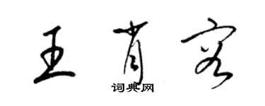 梁錦英王肖容草書個性簽名怎么寫