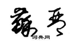 朱錫榮蘇琴草書個性簽名怎么寫