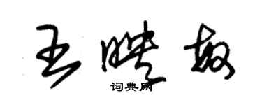 朱錫榮王映敏草書個性簽名怎么寫