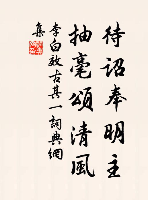 君貌今何如，孰與我老蒼 詩詞名句