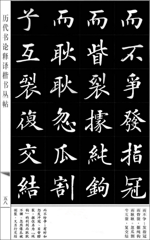 房弘毅楷書《王羲之用筆賦》