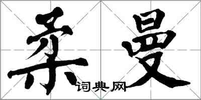 翁闓運柔曼楷書怎么寫