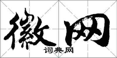 胡問遂徽網行書怎么寫