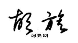 朱錫榮胡旋草書個性簽名怎么寫